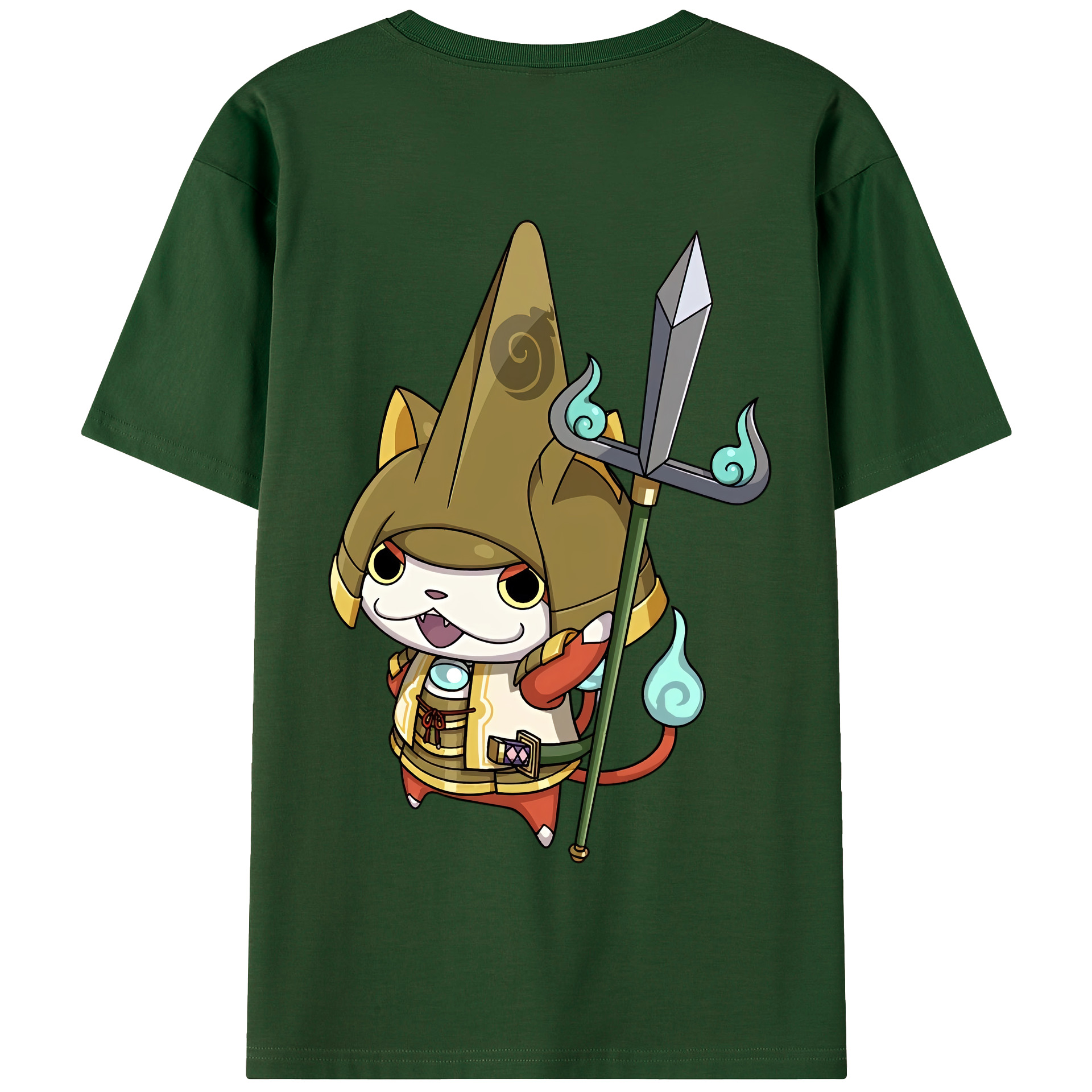 （画像用） 妖怪ウォッチ Yo-kai Watch 綿100％半袖Tシャツ（背面プリント）